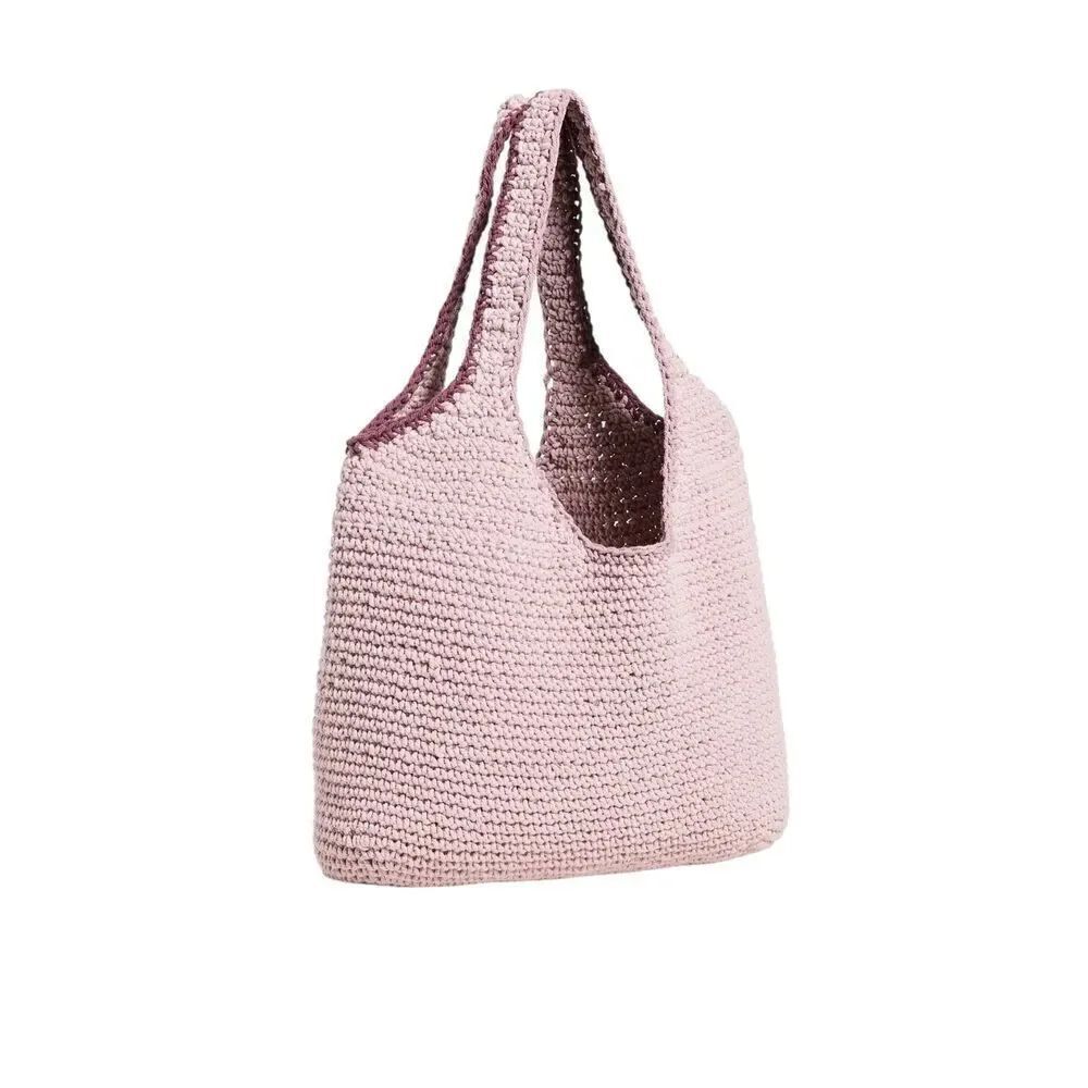 Madewell Hand Crochet Shopper Tote Bag - Picture 3 of 5